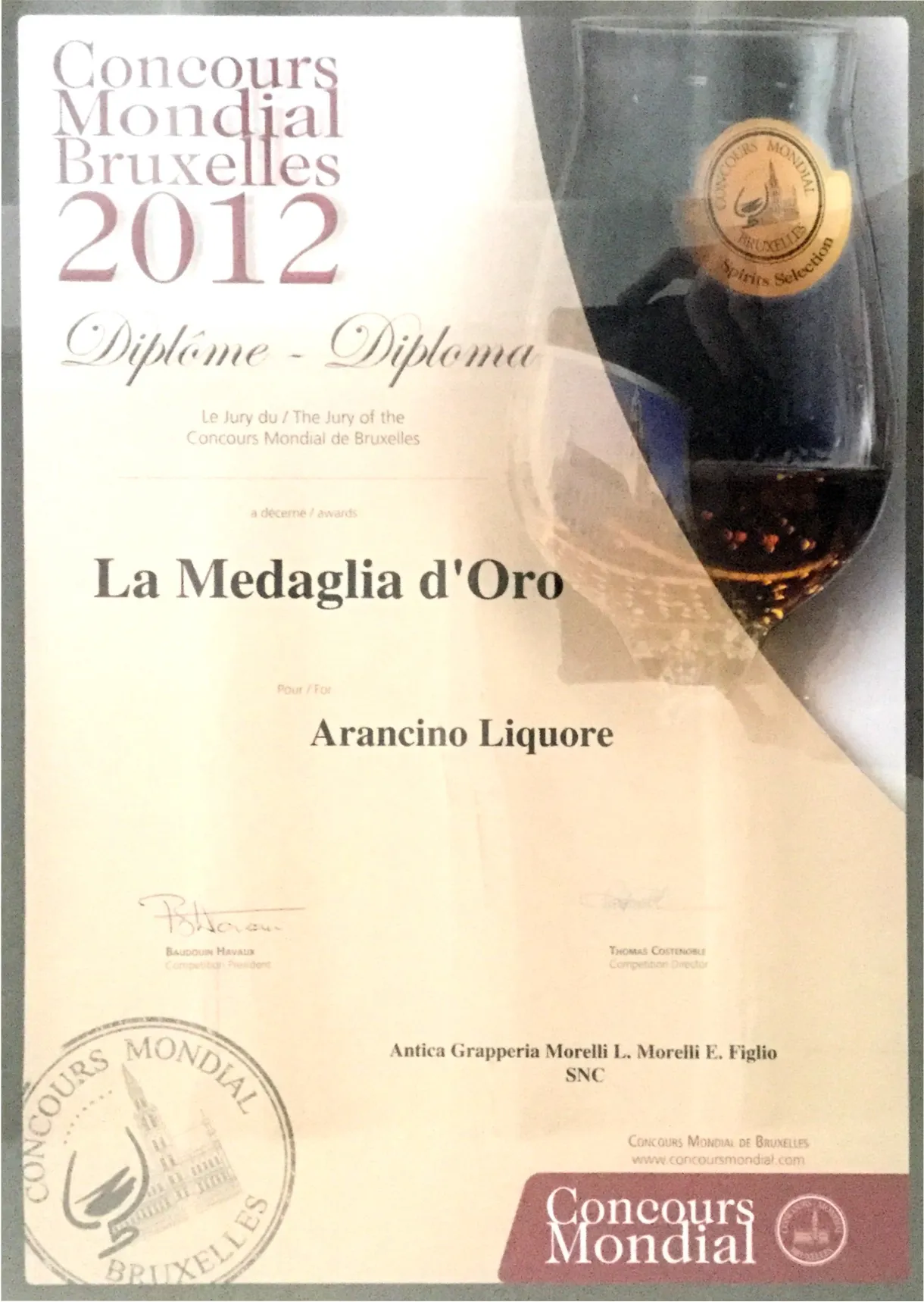 premio_oro_arancino-1 Premi Morelli