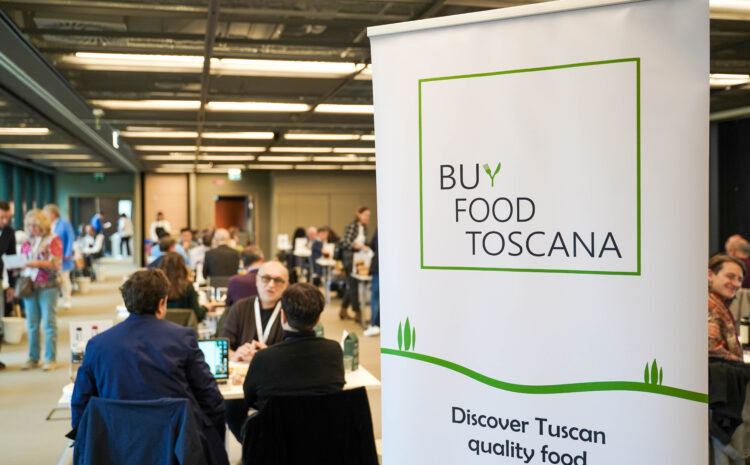 Incontri tra produttori e buyer a BuyFood Toscana, foto d’archivio dell’edizione 2025